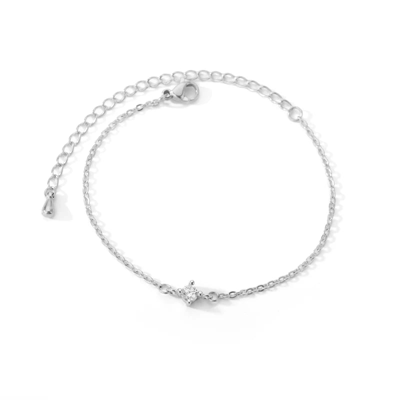 The Solitaire Zircon Bracelet