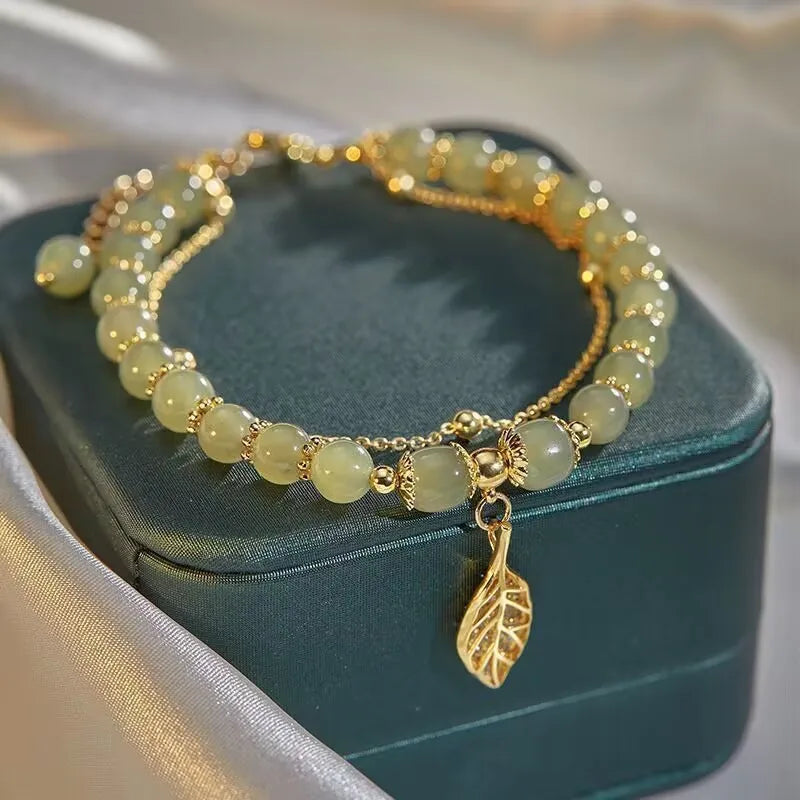 The Jade Leaf Bracelet