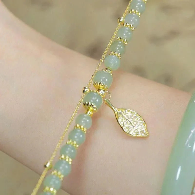 The Jade Leaf Bracelet