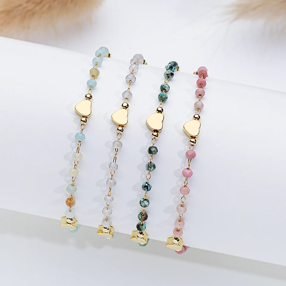 The Heartstone Chain Bracelet