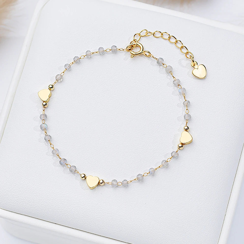 The Heartstone Chain Bracelet