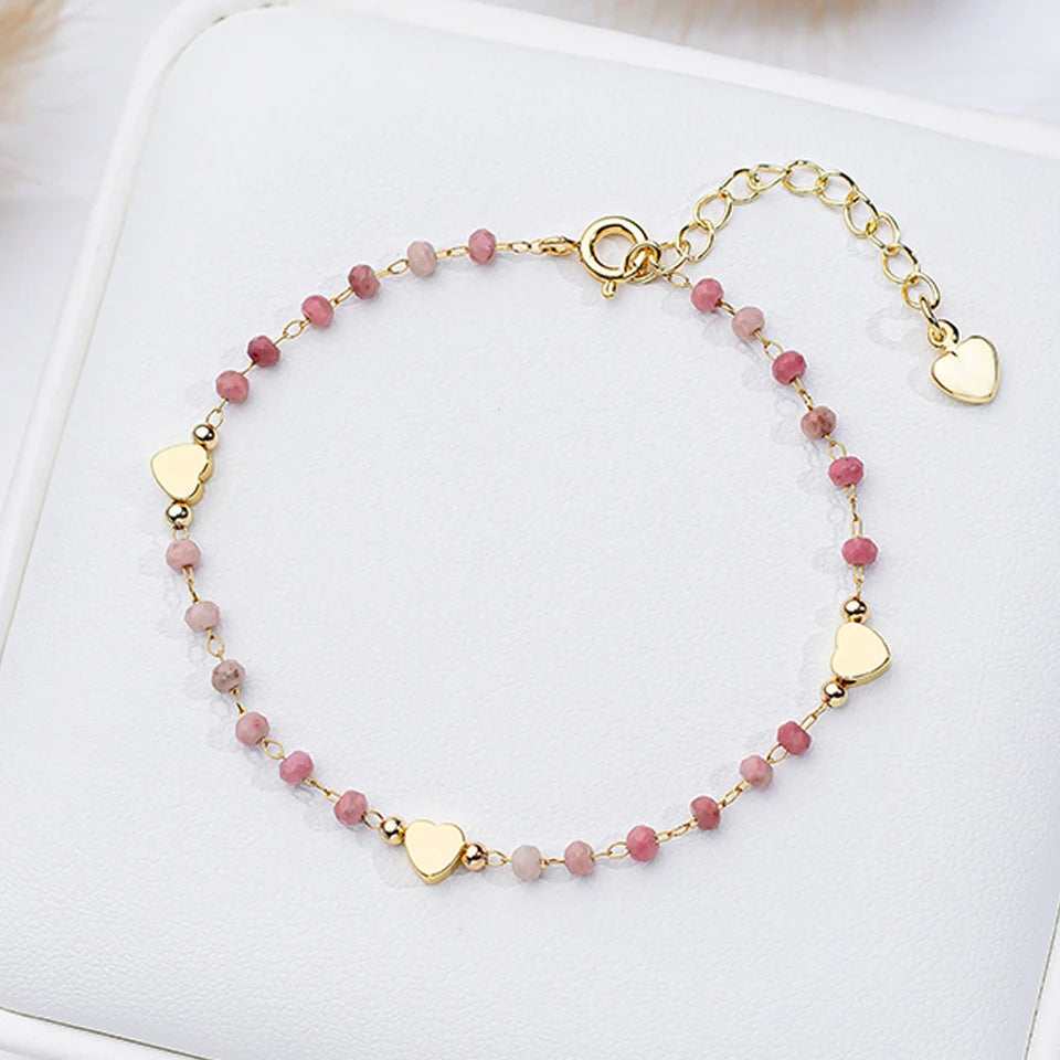 The Heartstone Chain Bracelet