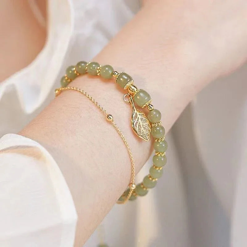 The Jade Leaf Bracelet